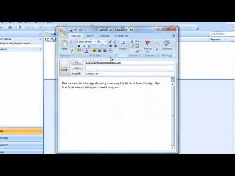 How To Send Faxes Through Email Using MaxEmail
