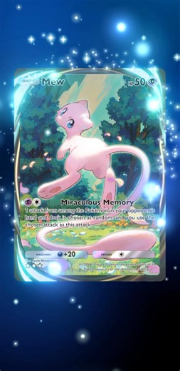 Mew Immersive | Mega Shine Booster Pack #pokemontcg