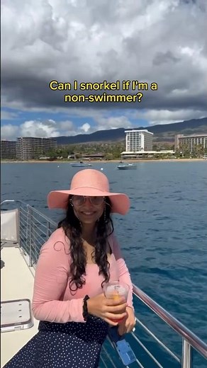 Are you a non-swimmer scared of snorkeling? #travel #maui #traveltips #snorkeling #hawaii #justdoit