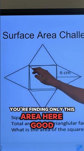 Need help with surface area of a rectangular pyramid? ⛰️ Let’s break it down step-by-step!