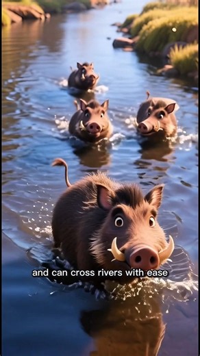 wild boar facts you didn't know #facts #animalfacts #wildboar #shorts