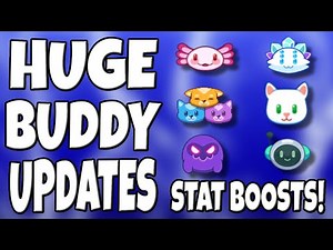 Prodigy Math Game | INSANE New Buddy Updates!!! Stat Boosts!