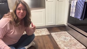 Pauwer Anti Fatigue Kitchen Mat Set of 2 Non Slip Kitchen Mats for Floor Cushioned Kitchen Rugs Comfort Standing Mat Farmhouse Waterproof PVC Foam Kitchen Floor Mat Runner