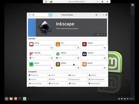 Installing software in Linux Mint