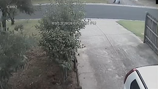 CCTV allegedly shows Glen Cassidy casing out home of his victim