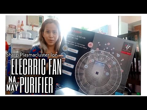 SHARP PLASMACLUSTER ION ELECTRIC FAN REVEAL + ASSEMBLY + QUICK REVIEW (DESKFAN)
