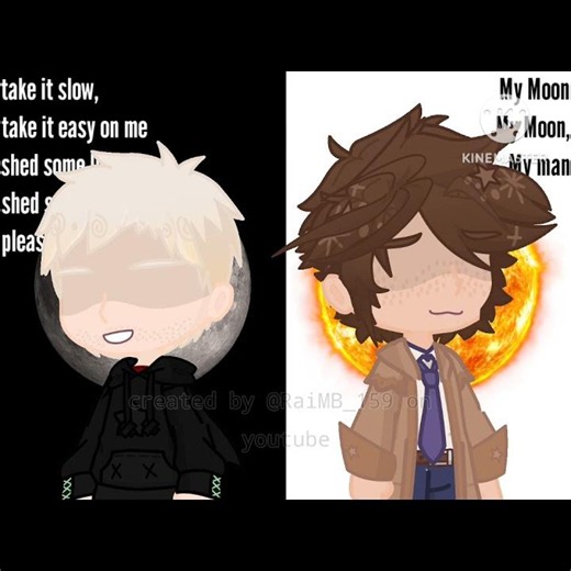 "My Moon, My Man" Animation Trend (but Gacha) #doctorwho #thoschei #shorts #angst