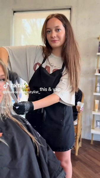 nothing a good hair day & a yap sesh with your stylist cant fix ✨☕️🤌🏼 #dcsalon #dchairstylist #hairsalon #thisandyap #CapCut