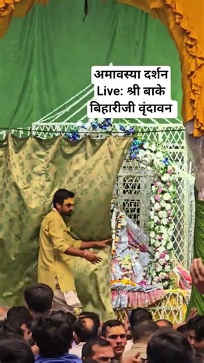 श्री बांकेबिहारी जी दर्शन 🙏 Bankey Bihari Temple🛕Vrindavan श्री बांके बिहारी मंदिर वृंदावन