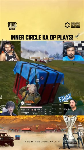 75K views · 2.6K reactions | Steady, smart, and strong Inner Circle ka gameplay top tier aaj!  YT/FB: PUBG MOBILE Esports Pakistan  YT/FB: PUBG MOBILE Pakistan Official  YT/FB: PUBG MOBILE Esports #PUBGMOBILE #ESPORTSPUBGMOBILE #PMSL #PMSL2025 #PMSLCSA #PUBGMobileSuperLeague #PUBGMobileEsports #PUBGMFandom | PUBG Mobile Esports Pakistan | Facebook
