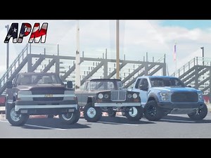 I hosted a Truck Show in APM Public Servers | Roblox American Plains Mudding