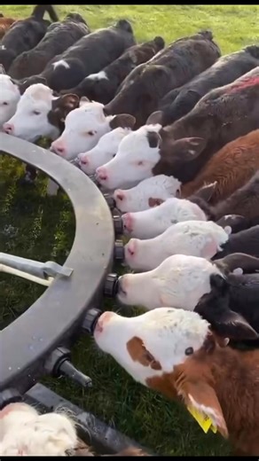 Brooooo 😳 farmers elsewhere aren’t joking oooh, it’s unbelievable to have found this game-changer machine called an Automatic Calf Feeder. Exactly what our cow farmers need in Ghana. | The Ghanaian Farmer