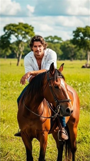 🌍 10 Countries | Handsome Men with Horses #shorts #ai #model #fashion