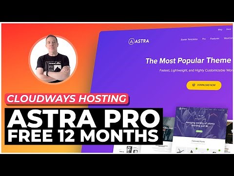 Astra Pro FREE With Cloudways | Quick Setup Guide