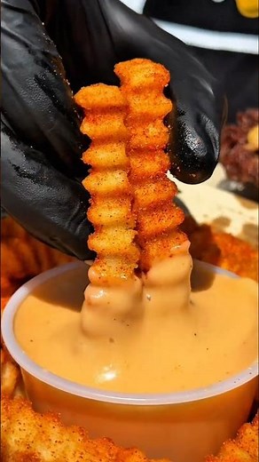 Sweet & Savory Fries You Need To Try 🍟🧀🔥 #asmr #mukbang #cheese