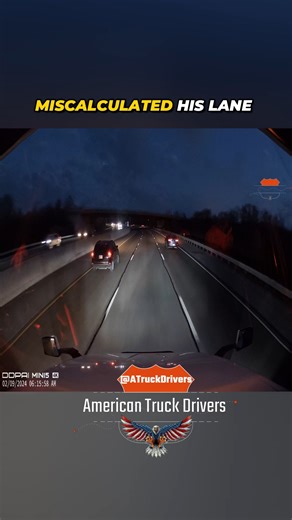 Cruising in the Middle Lane – Minivan's Bad Lane Change Almost Ends in Crash #18wheeler #trucking #road #trucks #brake #truckerlife #truckvideos #videoviral #unbelievable #Drivers #americantruckdrivers #trucker #truckdriverslife #moments #peterbilt #reels #Wow #TruckDriver #dashcam #truckstuff #oldtrucks #wtfmoment #vehicles #tractortrailer #tractor #viralvideos #cdl #dumptruck #drivers #semitrucks | American Truck Drivers