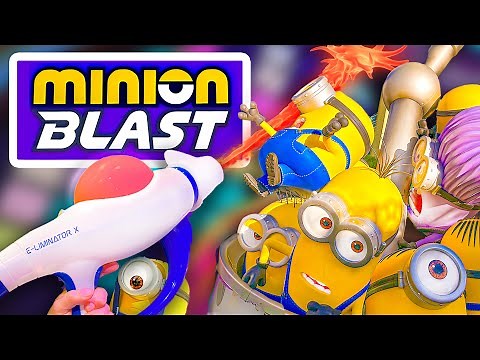 NEW Villains Con Minion Blast FULL Ride POV [4K] Universal Studios Orlando