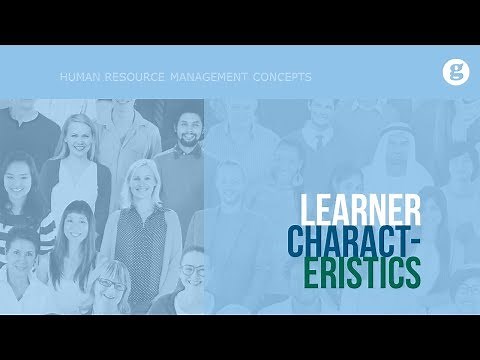 Learner Characteristics