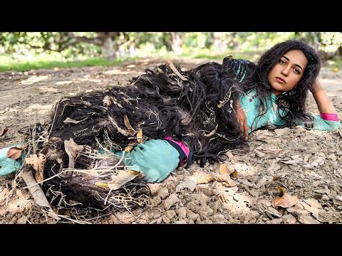Unbelievable! Homeless Girl With 3-Meter Hair Gets New Life