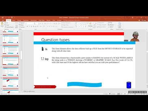 Learning Questions Types on kobotoolbox