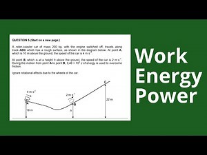 November 2020 Work Energy & Power Grade 12 Physical Science Past Exam Memo