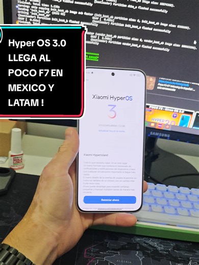 Hyper OS 3.0 Ya Disponible para Poco F7 en México