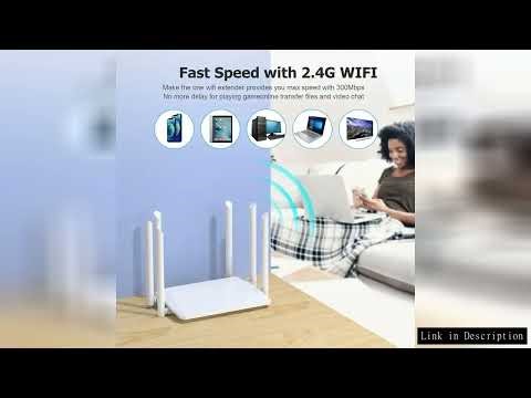 New 1200M Wireless Router External Antenna Modem Router Wide Coverage WiFi Repeater 2.4G Home Office