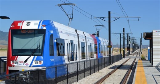Utah Transit Authority says vehicle vs train crash caused minor delays