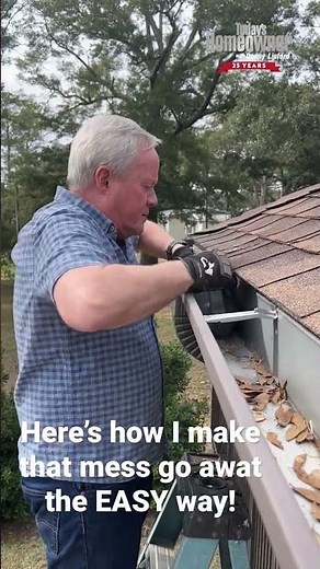 The Safe, Simple Way to Clean Gutters