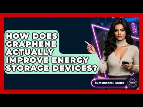 How Does Graphene Actually Improve Energy Storage Devices? - Emerging Tech Insider