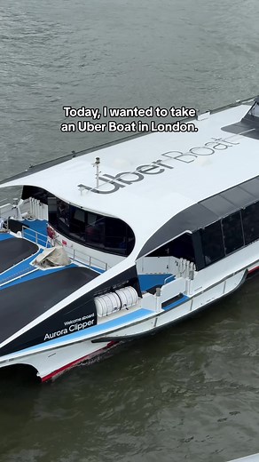 Want to ride the #UberBoat by Thames Clippers in London? 🤩 Book, board, and sail with 3 easy steps: 1. Use the Uber app to book and pay for your trip, with 24 piers to choose from. 📲 2. Make your way to your chosen pier and wait for the scheduled service to arrive. ⏰ 3. Sit back and relax with a guaranteed seat on board, and make your way to your destination! ⛴️💨