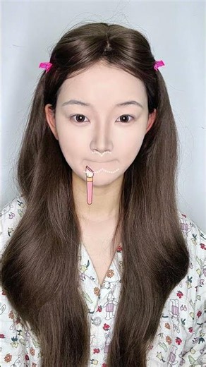 #定格动画化妆 #化妆小游戏 真人版4399/7K7K女生化妆小游戏 最近好热#变妆前后 #妆前妆后 #方圆脸妆容