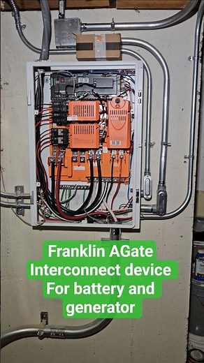 Franklin new AGate Gateway for battery and generator #electrical #construction #shorts #electric