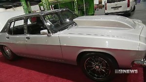 A vintage Holden - built at Elizabeth and transformed by a Newton father and son - has driven into the history books. #9News | http://9News.com.au | 9 News Adelaide