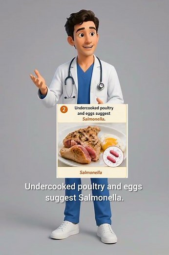 Different food✓ different bacteria ✓ causing Diarhea