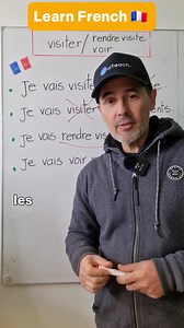 208K views · 19K reactions | How to use the verb "visiter" in French ?  Improve your French with Moh and Alain  #apprendrelefrançais #frenchlesson #easyfrench | OuiTeach & French Becomes Easy | Facebook