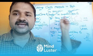 Mind Luster - Learn STRING CLASS STRING CLASS METHODS JAVA PROGRAMMING