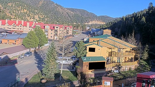 Live Webcam Red River Ski - Platinum Chair View - New Mexico - United States
