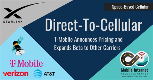 T-Mobile Announces Starlink Direct-to-Cellular Service Pricing & Expands Beta to "Everyone" Regardless Of Carrier