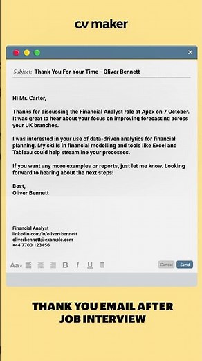 The BEST Way to Write a THANK YOU Email After Interview