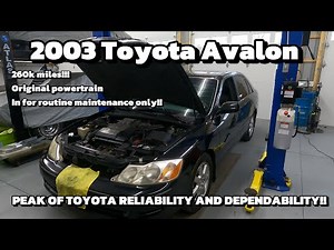This 2003 Toyota Avalon is the pinnacle of Toyota Reliability, Durability, and Dependability!!