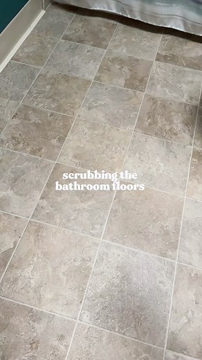 One Squeeze Dish Soap Bathroom Cleaning | ASMR Scrubbing Therapy