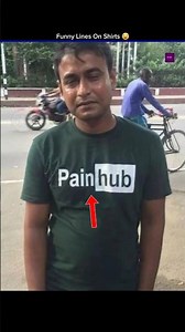 Funny Text On People Shirts 😂