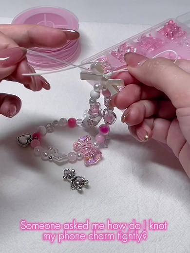 Phone Charm Knot Tutorial: Secure Your DIY Charm