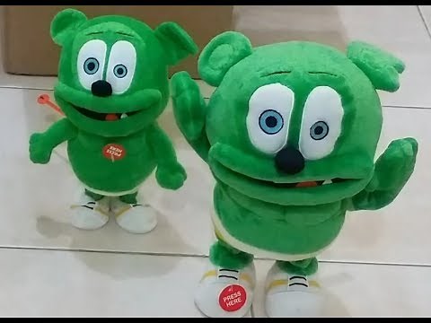 Gummy Bear Plush Toys (Running and Dancing) Unboxing and Review