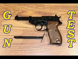 GUN TEST - Walther P38 от UMAREX