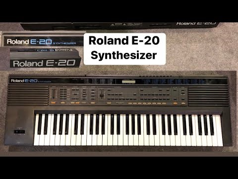 Roland E-20 Synthesizer ( Wilson’s music instruments 03371476660 )
