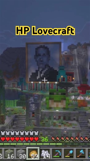 Portrait of HPL #minecraft