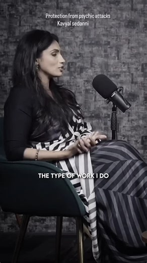 Kavyal Hathi Sedani | We can all be prone to psychic attacks or energy attachments... Our auras are open and porous.... don't fret about it..m just don't lose... | Instagram