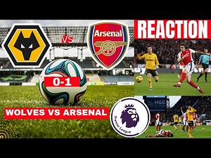 Wolves vs Arsenal 0-1 Live Stream Premier League EPL Football Match Score 2025 Highlights Gunners